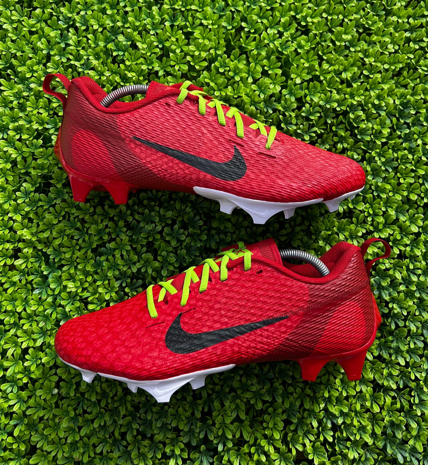 Custom KB Reverse Grinch Football Cleats