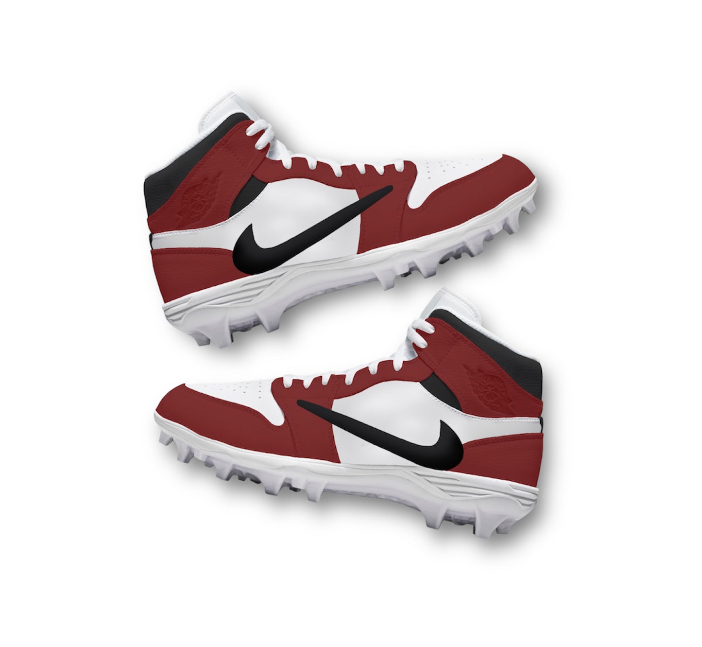 Custom Air Jordan TS Football Cleats