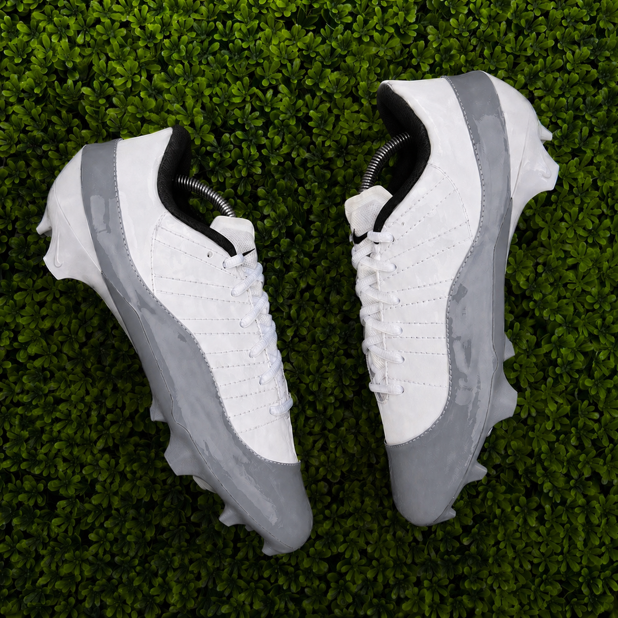 Custom Jordan 11 w sewn Football Cleats