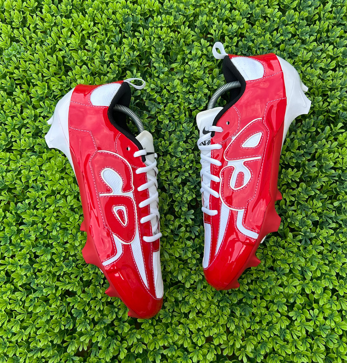 Custom CD Colored Sewn Football Cleats