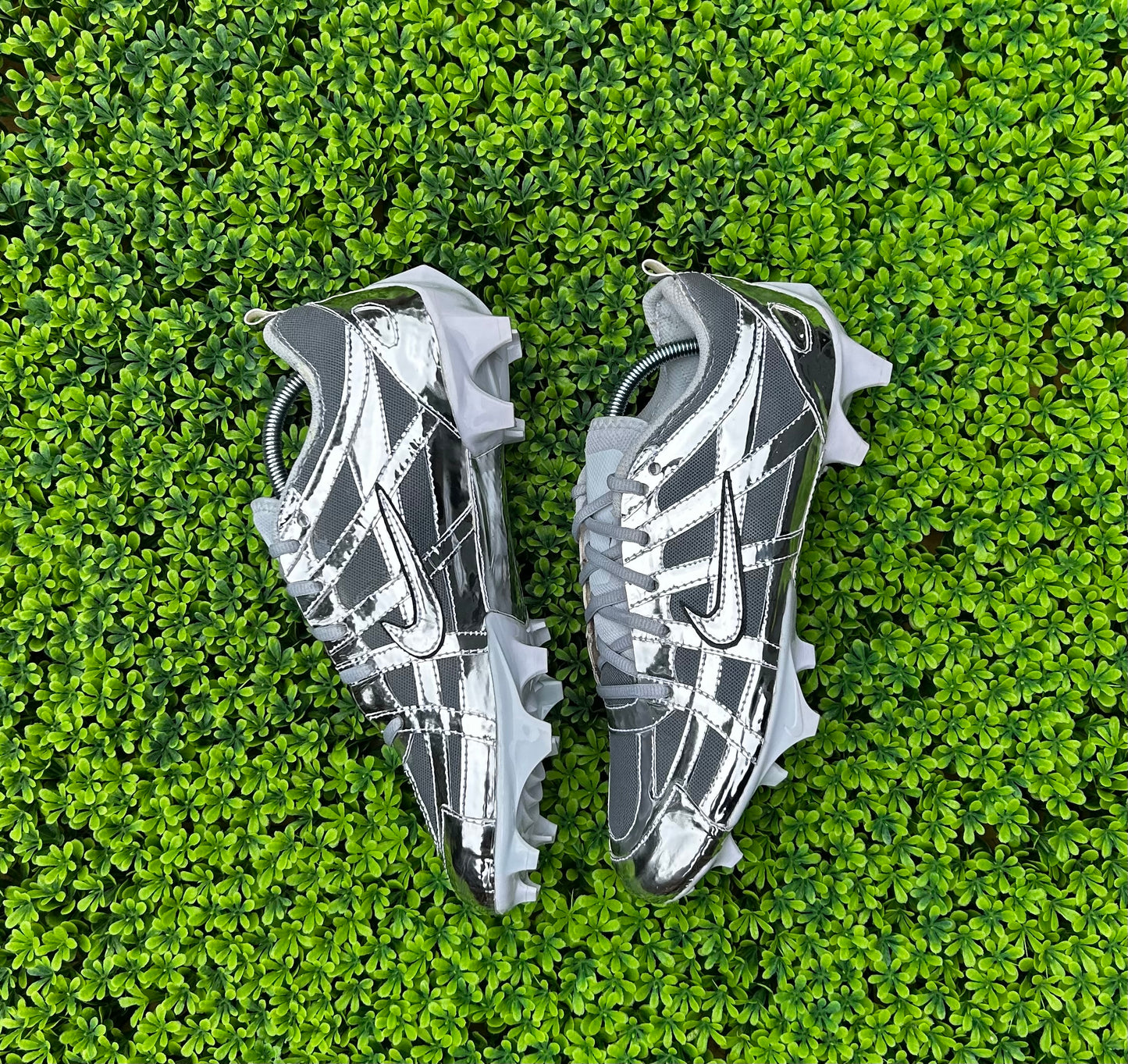 Custom Chrome p6000 Sewn Football Cleats