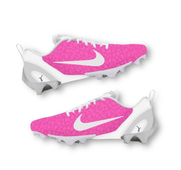 Custom KB Pink Football Cleats