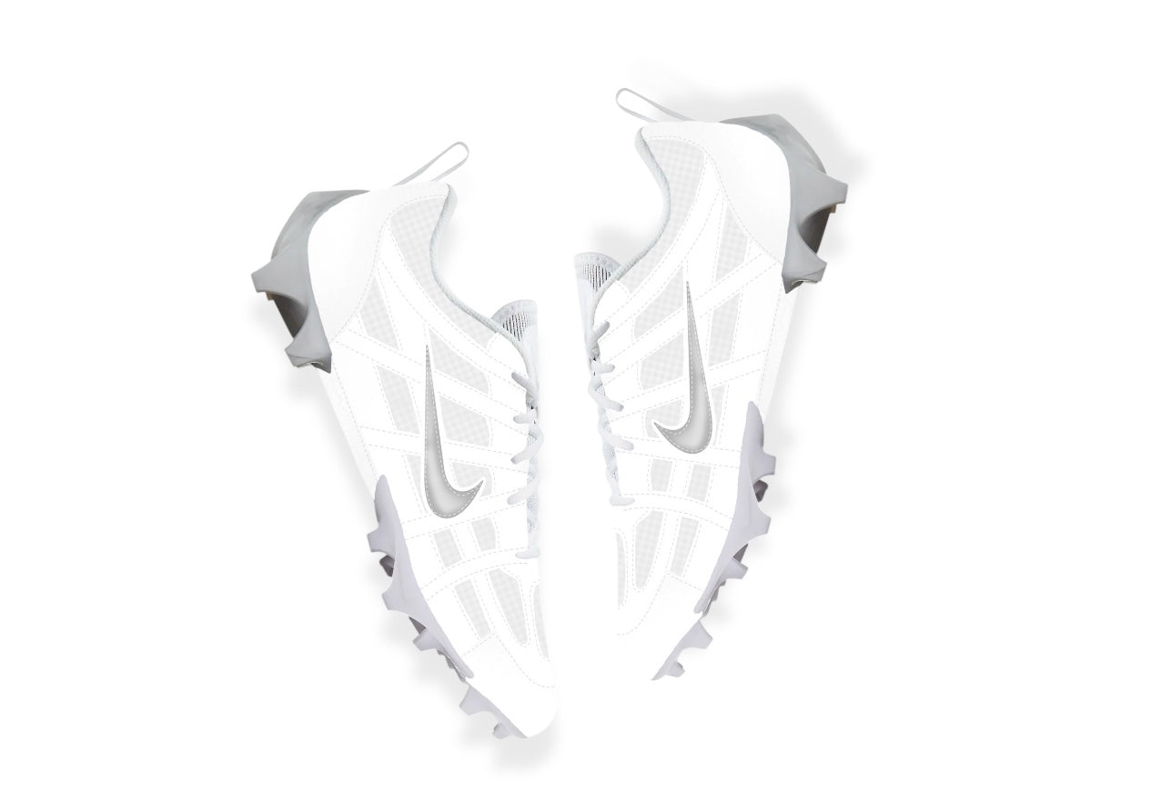 Custom chrome swoosh p6000 Sewn Football Cleats