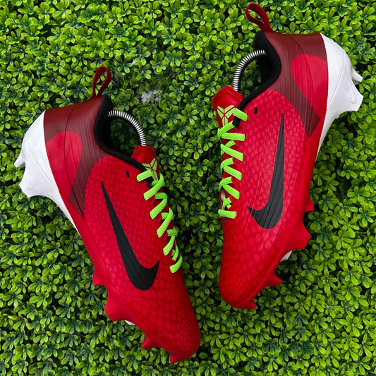 Custom KB Reverse Grinch Football Cleats