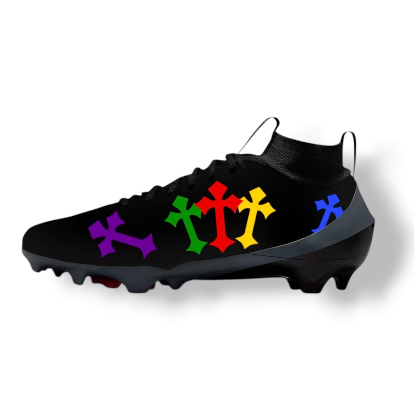 Custom cross Football Cleats