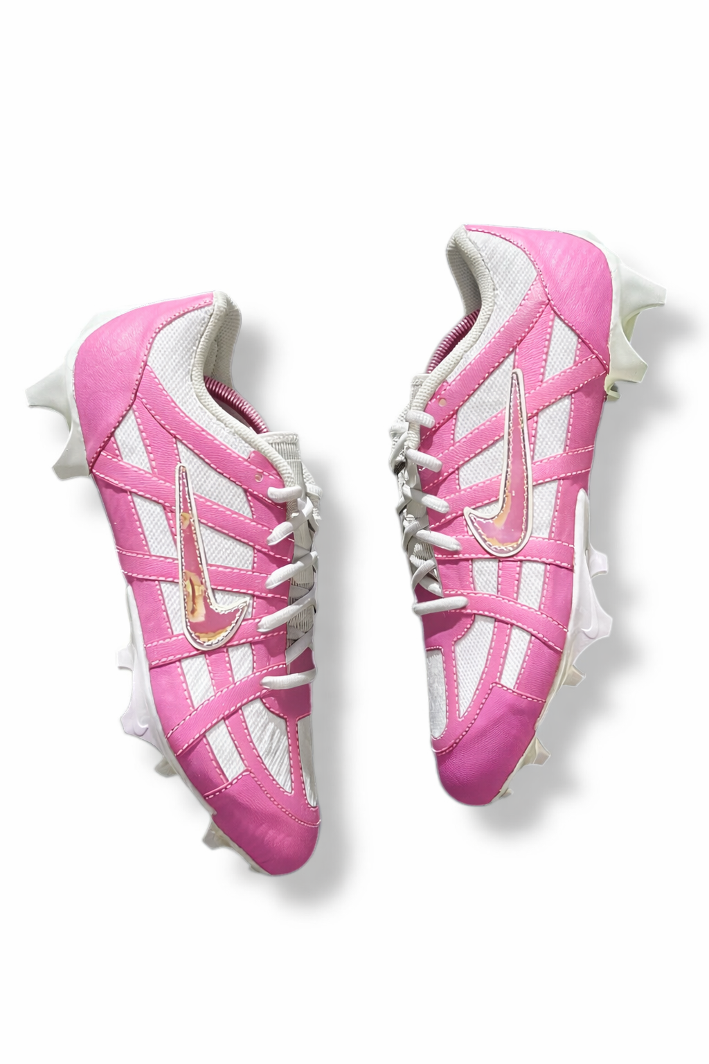 Custom chrome swoosh p6000 Sewn Football Cleats