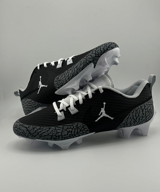 Custom (Elephant Print) Jordan Football Cleats