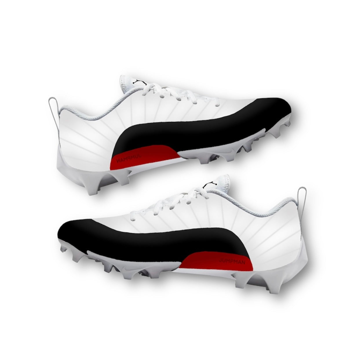 Custom Jordan 12 Football Cleats