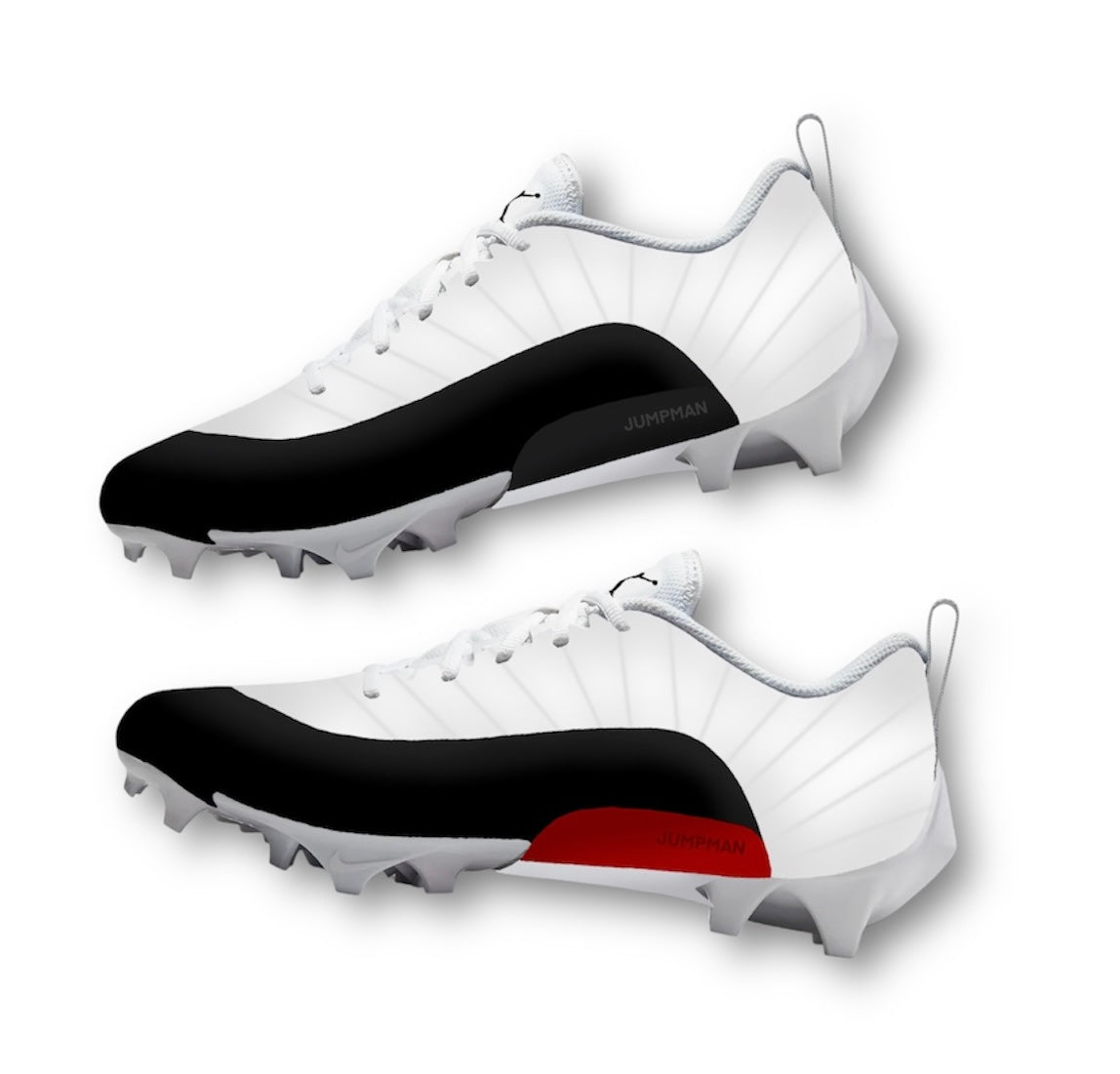 Custom Jordan 12 Football Cleats