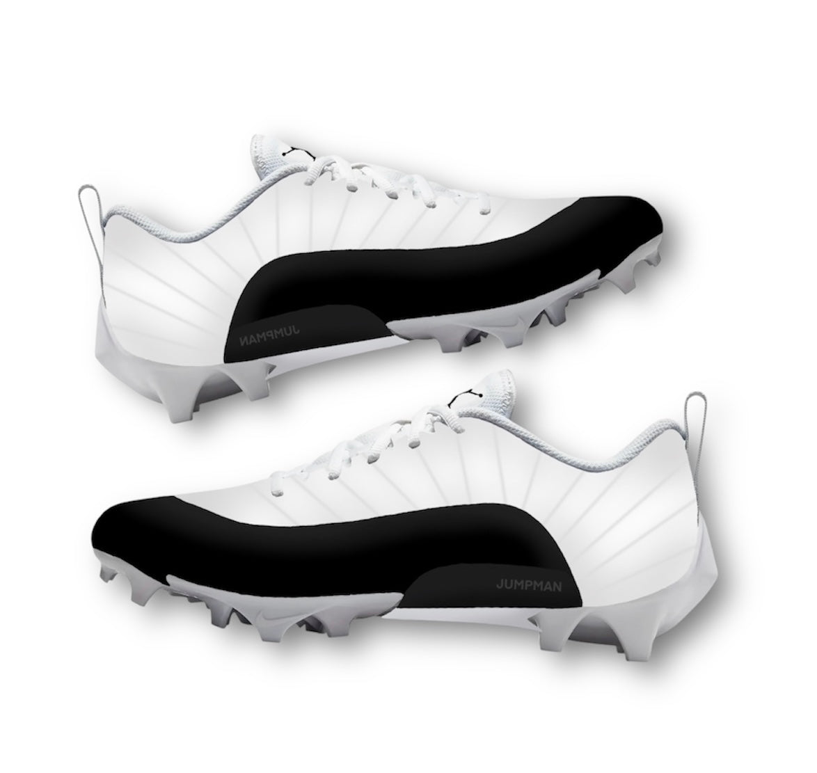 Custom Jordan 12 Football Cleats