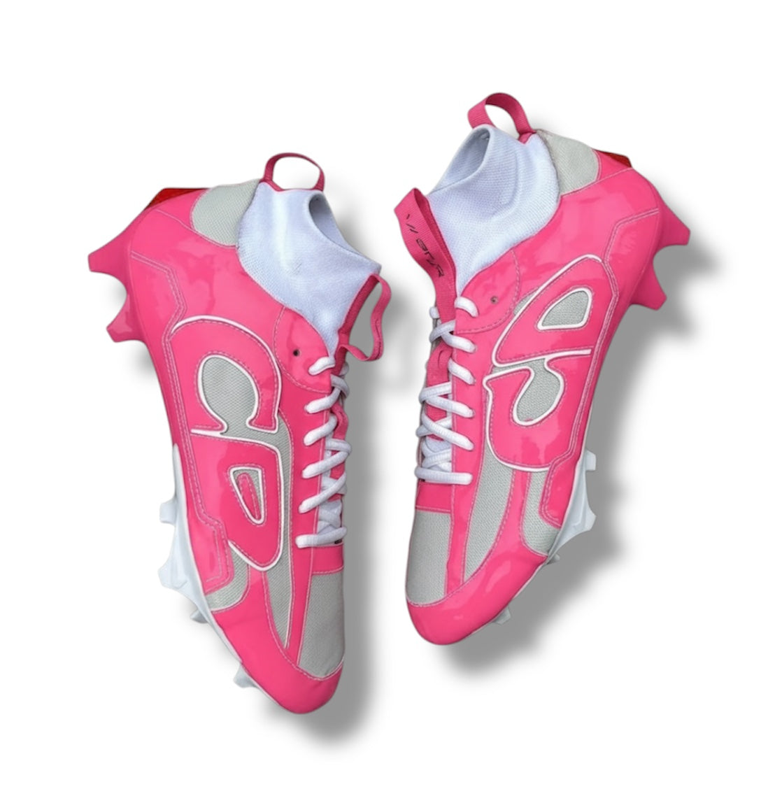 Custom CD Colored Sewn Football Cleats