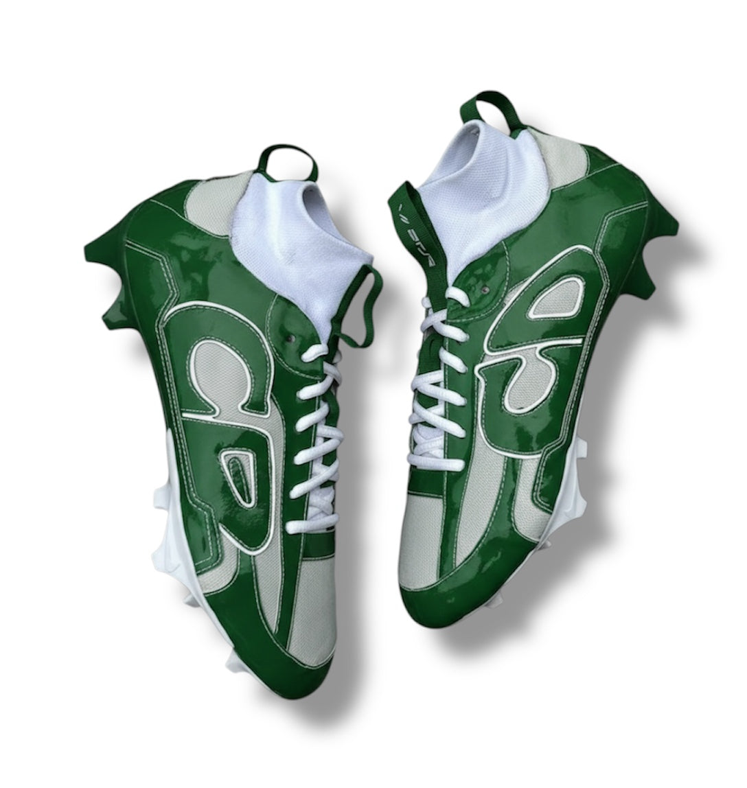 Custom CD Colored Sewn Football Cleats
