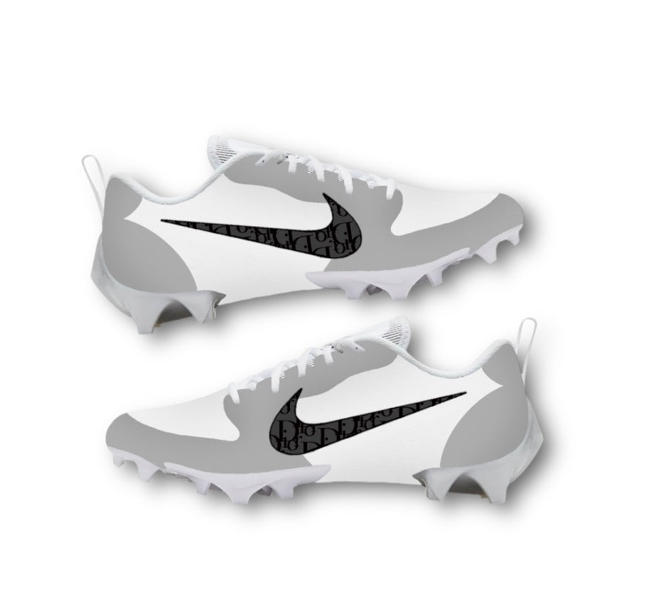 Custom designer Jordan 1 Football Cleats