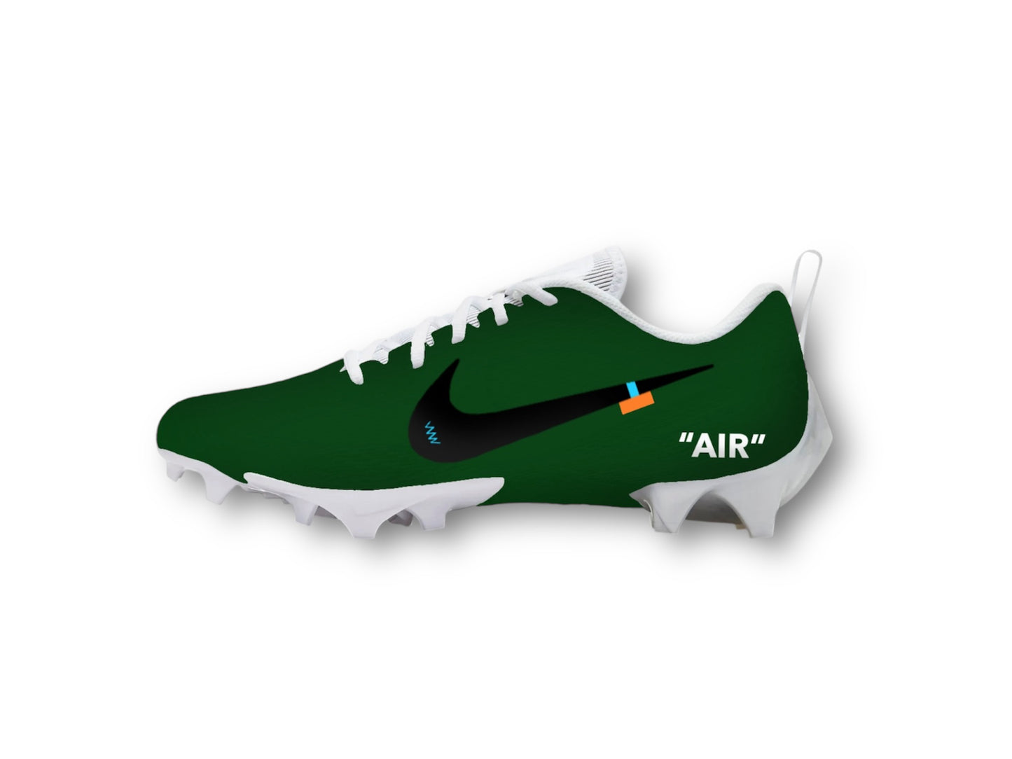 Custom OffW AIR Football Cleats