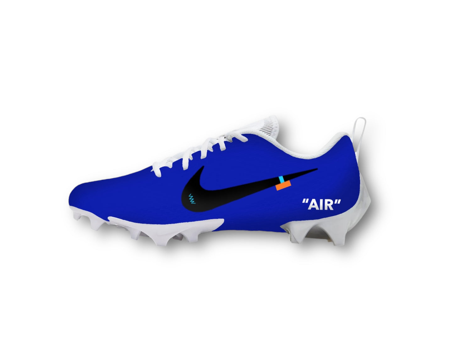 Custom OffW AIR Football Cleats