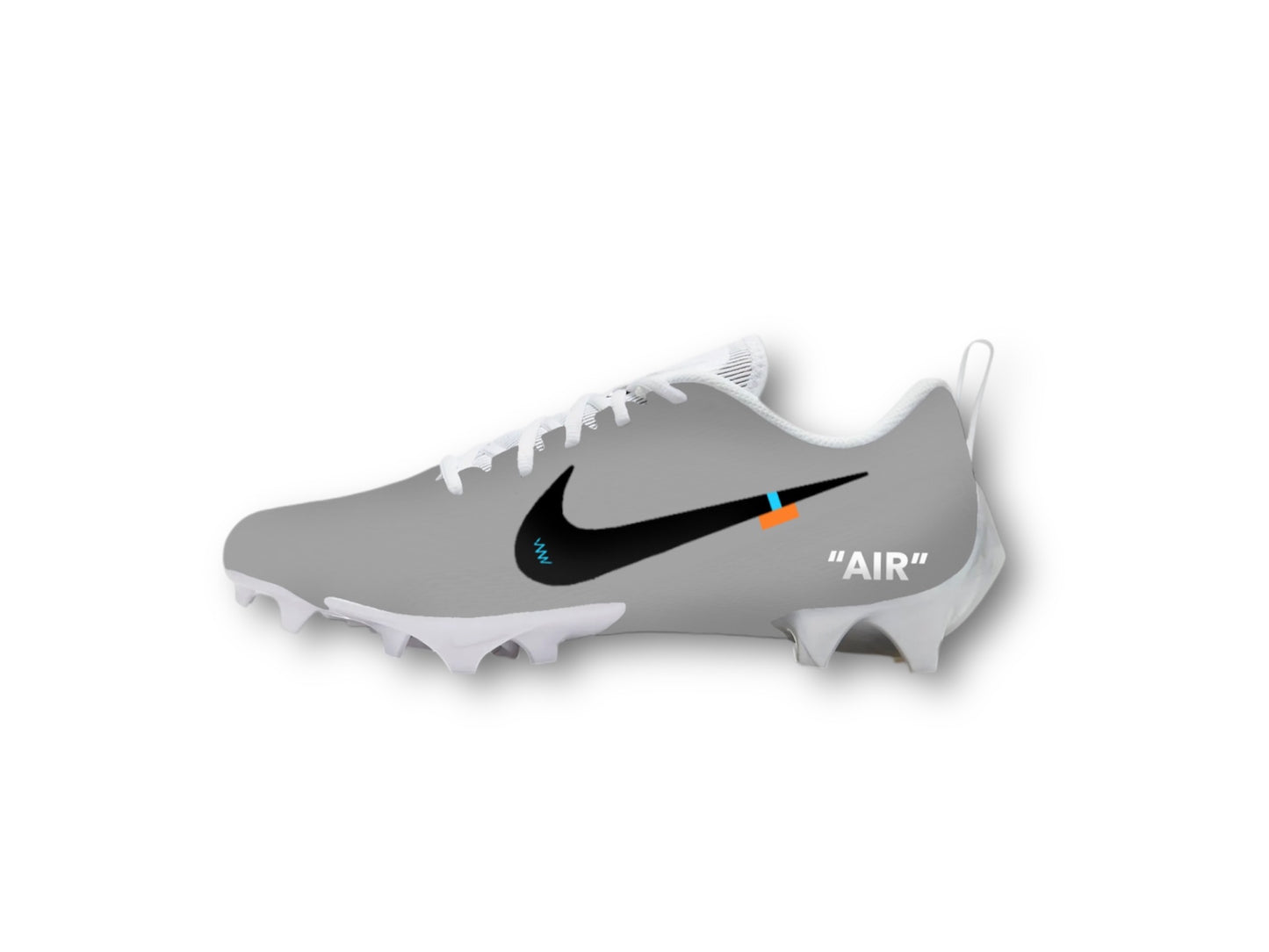 Custom OffW AIR Football Cleats