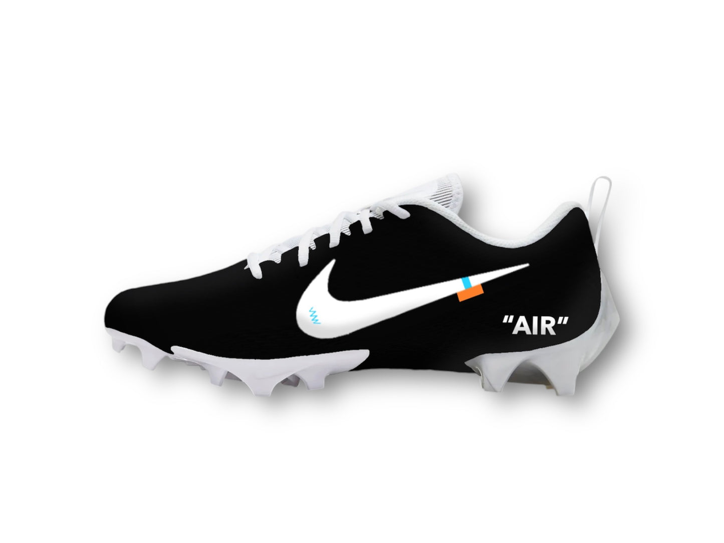 Custom OffW AIR Football Cleats