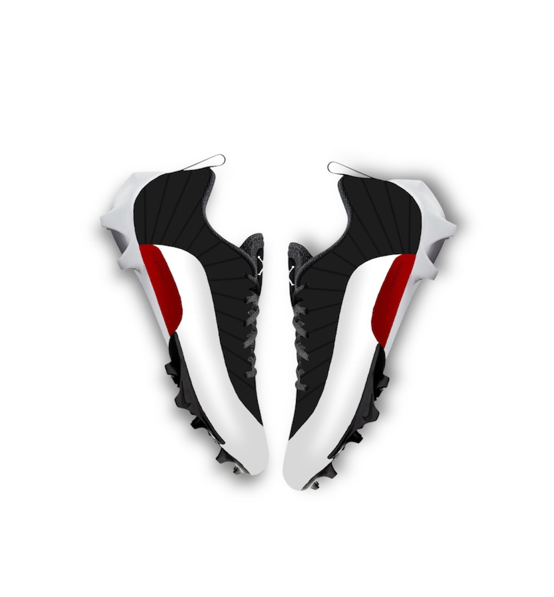 Custom Jordan 12 Alpha Football Cleats