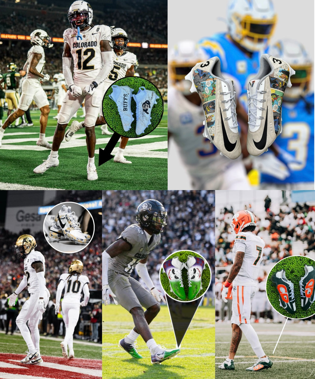 Custom Football Cleats – EB Customs